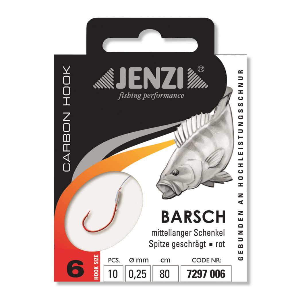Jenzi Barschhaken gebunden Premium