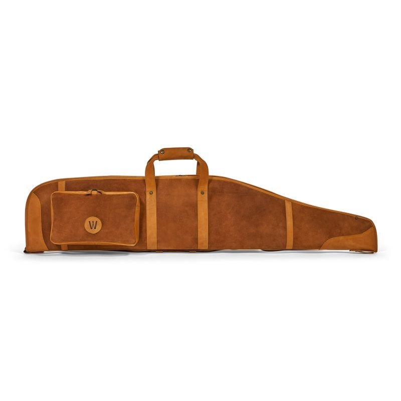 Waidmanns Wildleder/Leder Futteral Aston Braun/Braun