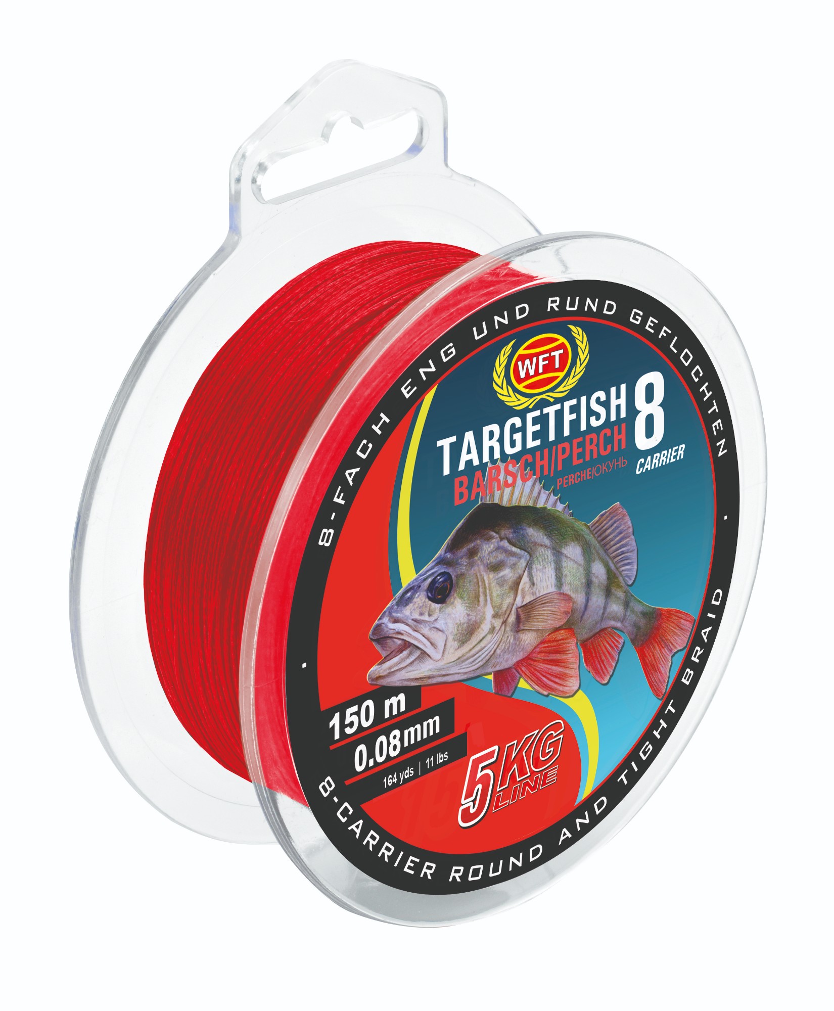 WFT Targetfish 8 Barsch red Meterware