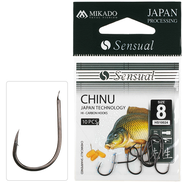 Mikado Sensual Chinu Brassenhaken Black Nickel