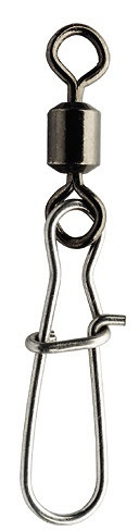 SPRO Rolling Swivel Fast Lock Snap Karabinerwirbel – 10 Stück