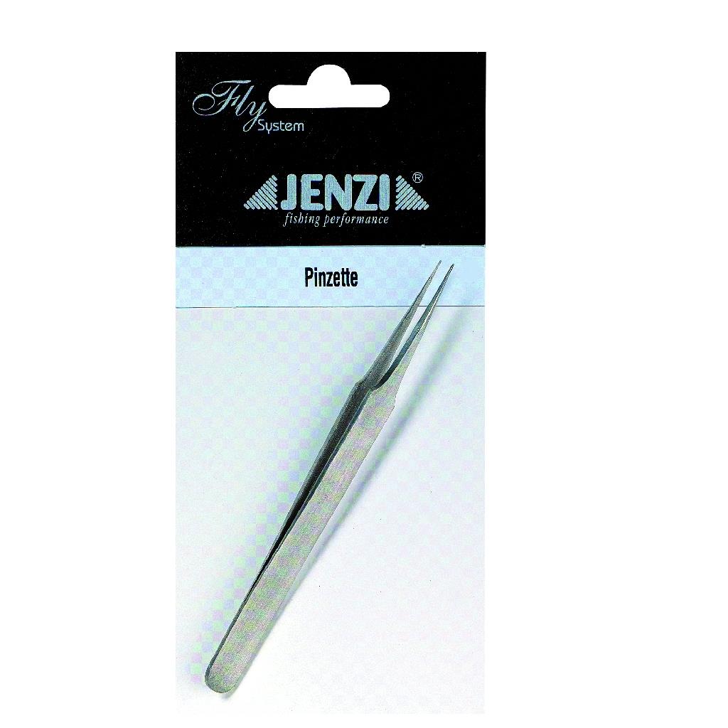 Jenzi Fly-Tying Pinzette gerade – Bindewerkzeug fürs Fliegenbinden