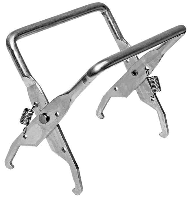 Rähmchenzieher aus Metall mit Bügelgriff