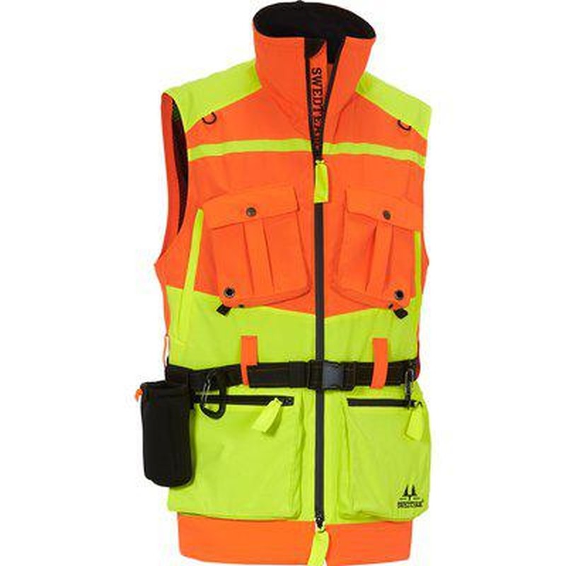 Swedteam Jagd Weste Protect Orange Neon