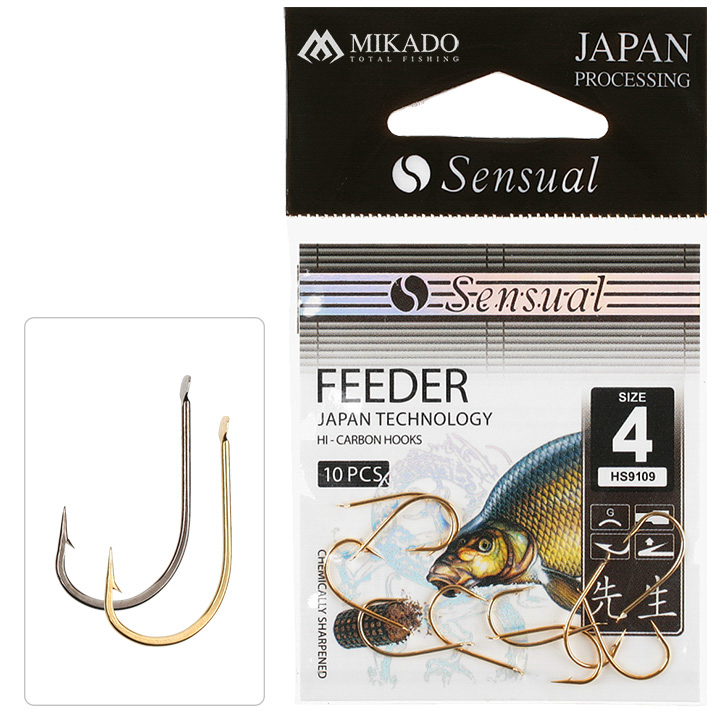 Mikado Sensual Feeder 9109 Feederhaken Gold