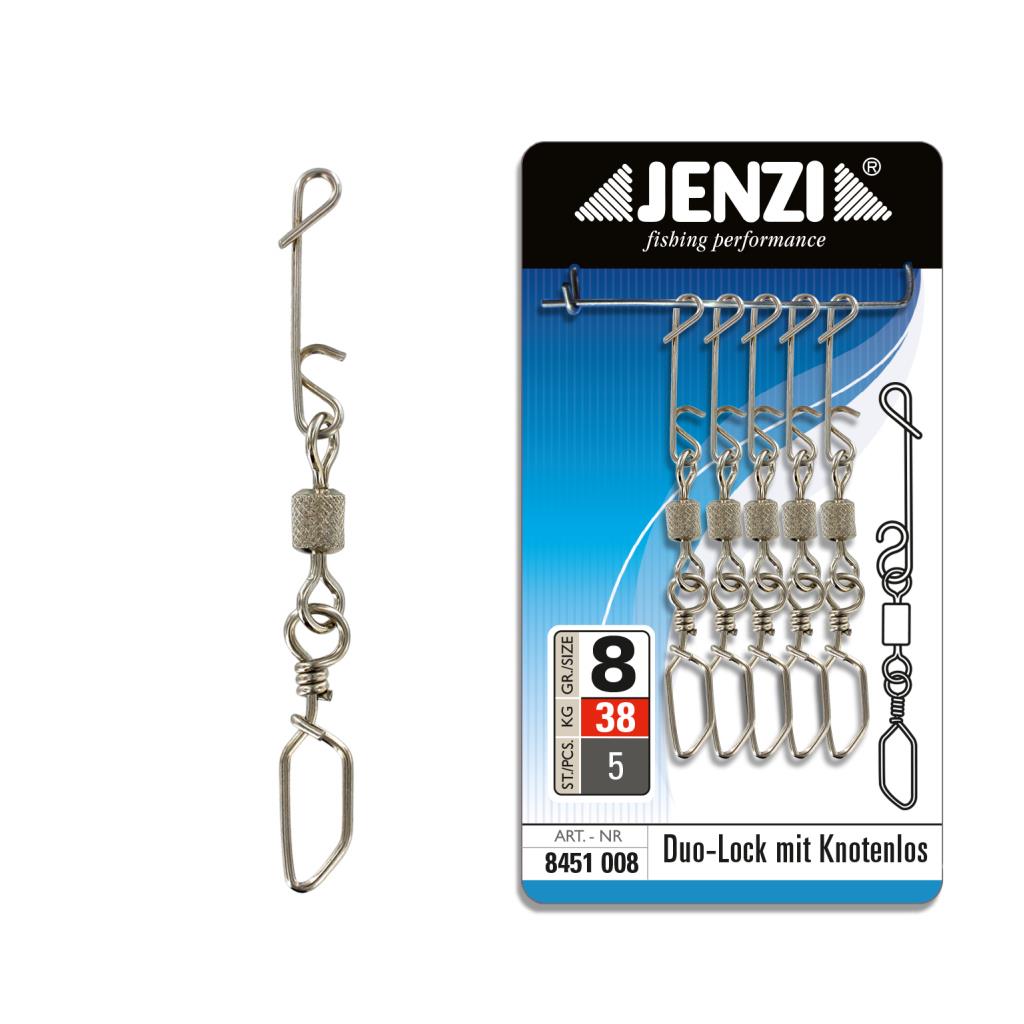 Jenzi No-Knot-Verbinder mit Wirbel