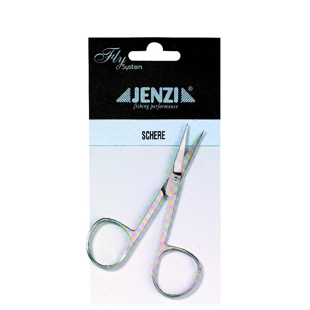 Jenzi Fly-Tying Schere zum Fliegenbinden für feine Schnitte