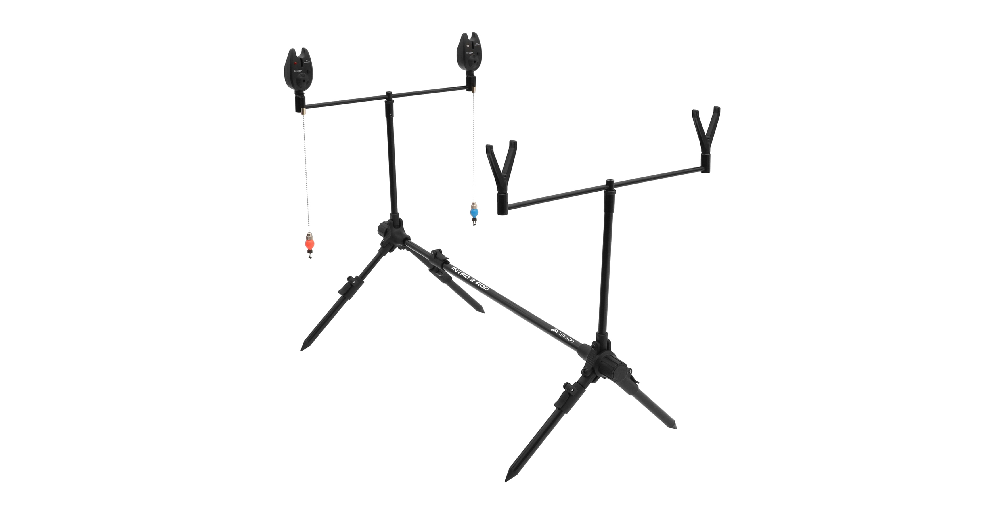 Mikado Rod-Pod-Set Intro 2 Rod mit 2 Bissanzeigern
