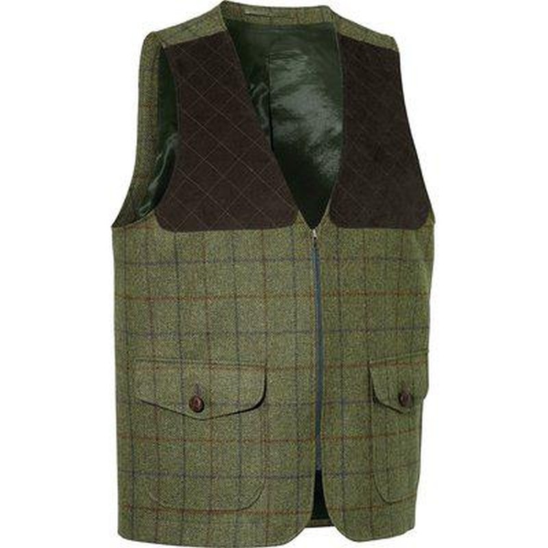 Swedteam Herren Jagdweste 1919 Classic M Tweed Green
