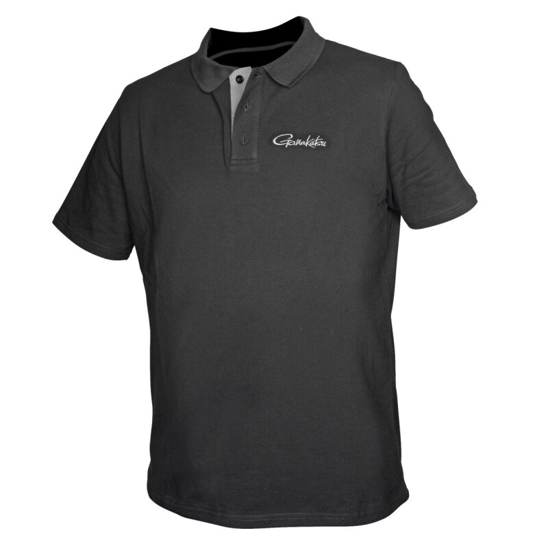 Gamakatsu G-Polo Poloshirt schwarz