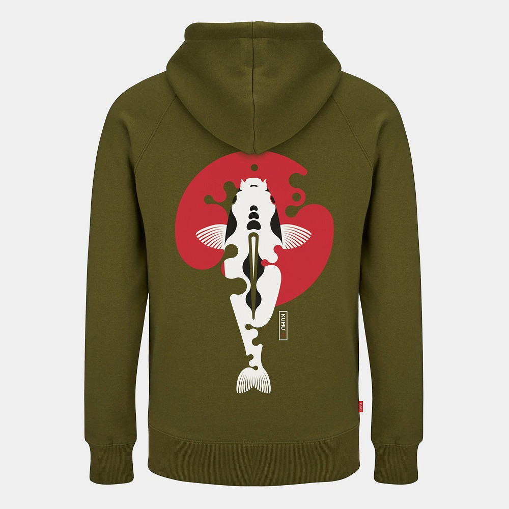 KUMU Rising Sun Hoodie Kapuzenpullover