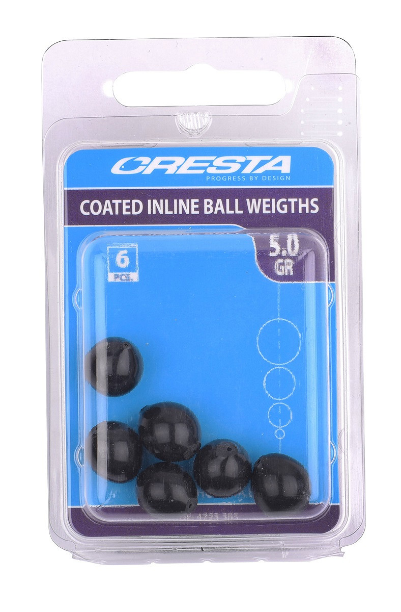 Cresta Coated Inline Ball Weight