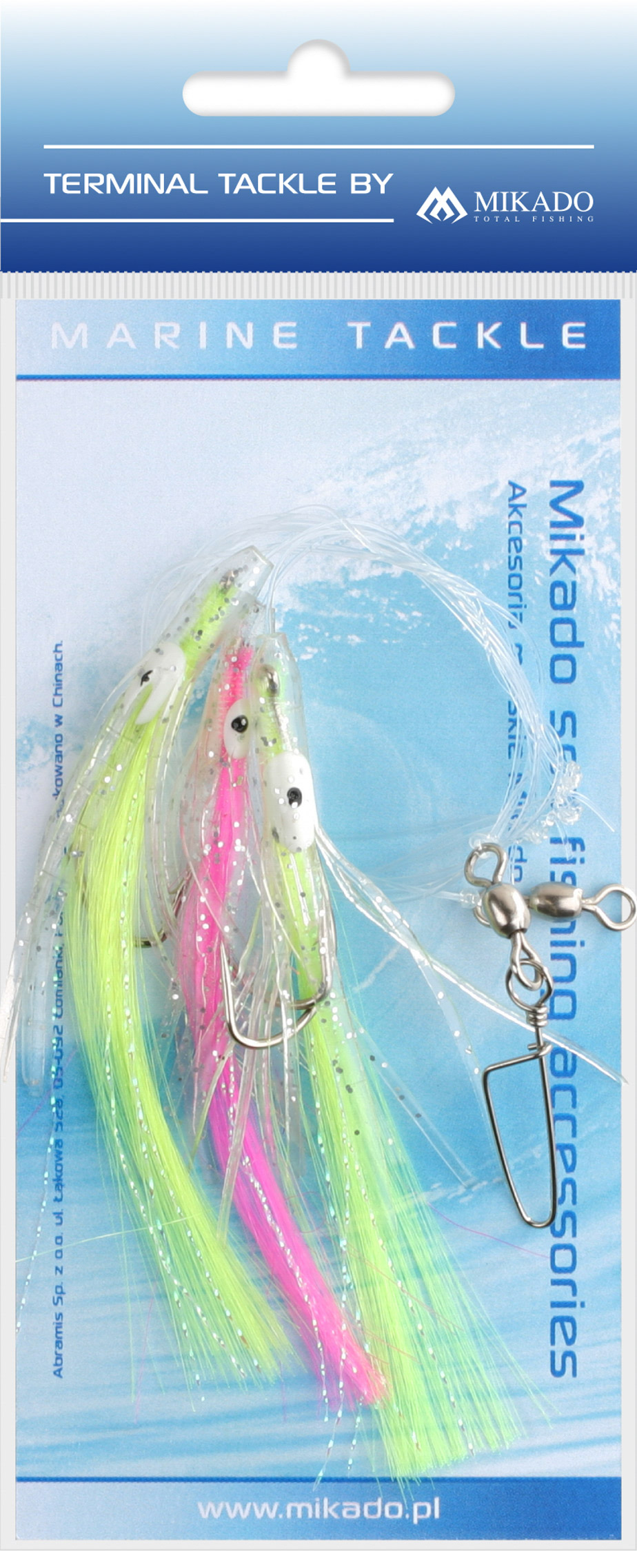 Mikado Octopus Rig Hair 7,5 cm Makrelenvorfach Haken 2/0