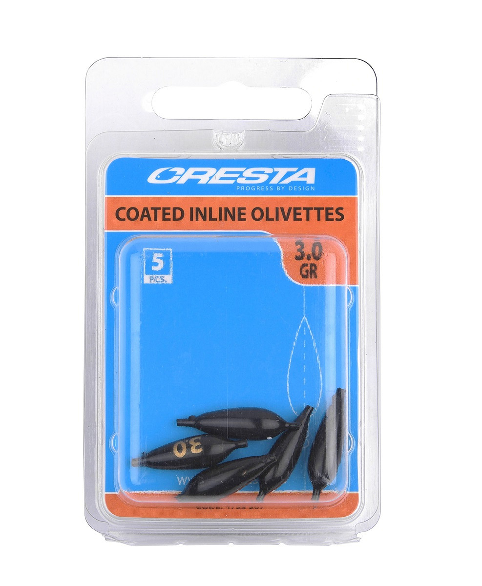 Cresta Coated Inline Olivettes Olivenbleie – 4 Stück