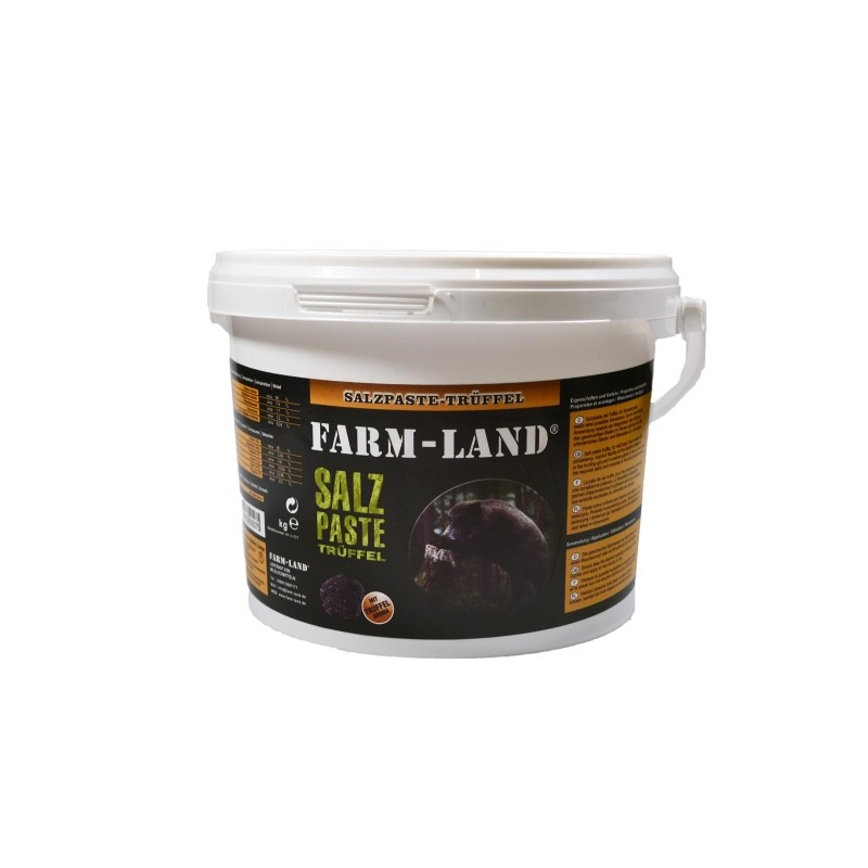 Farm-Land Salzpaste Trüffel 2,5 kg – Mineral-Leckpaste für die Kirrung