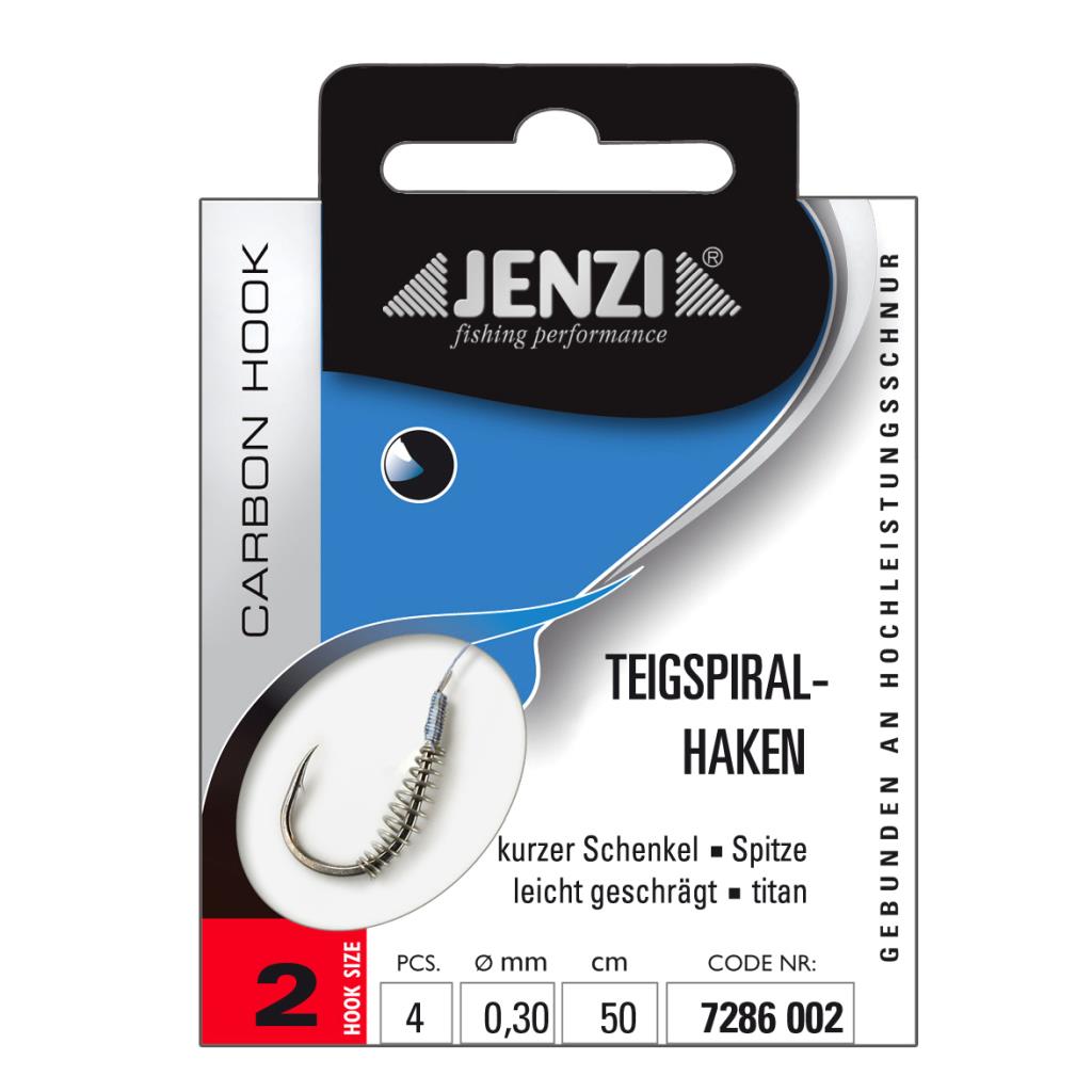Jenzi Teigspiralhaken gebunden 4 Stück