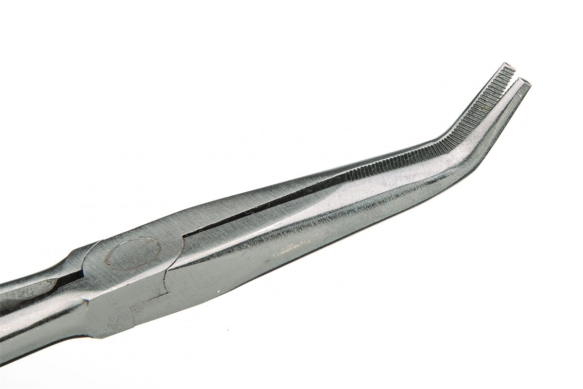 SPRO Ex Long Nose Bent Pliers 28 cm Spitzzange gebogen