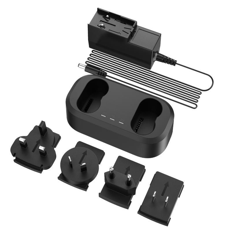 HIKMICRO Dual-Bay Ladegerät für Habrok Pro Akkus