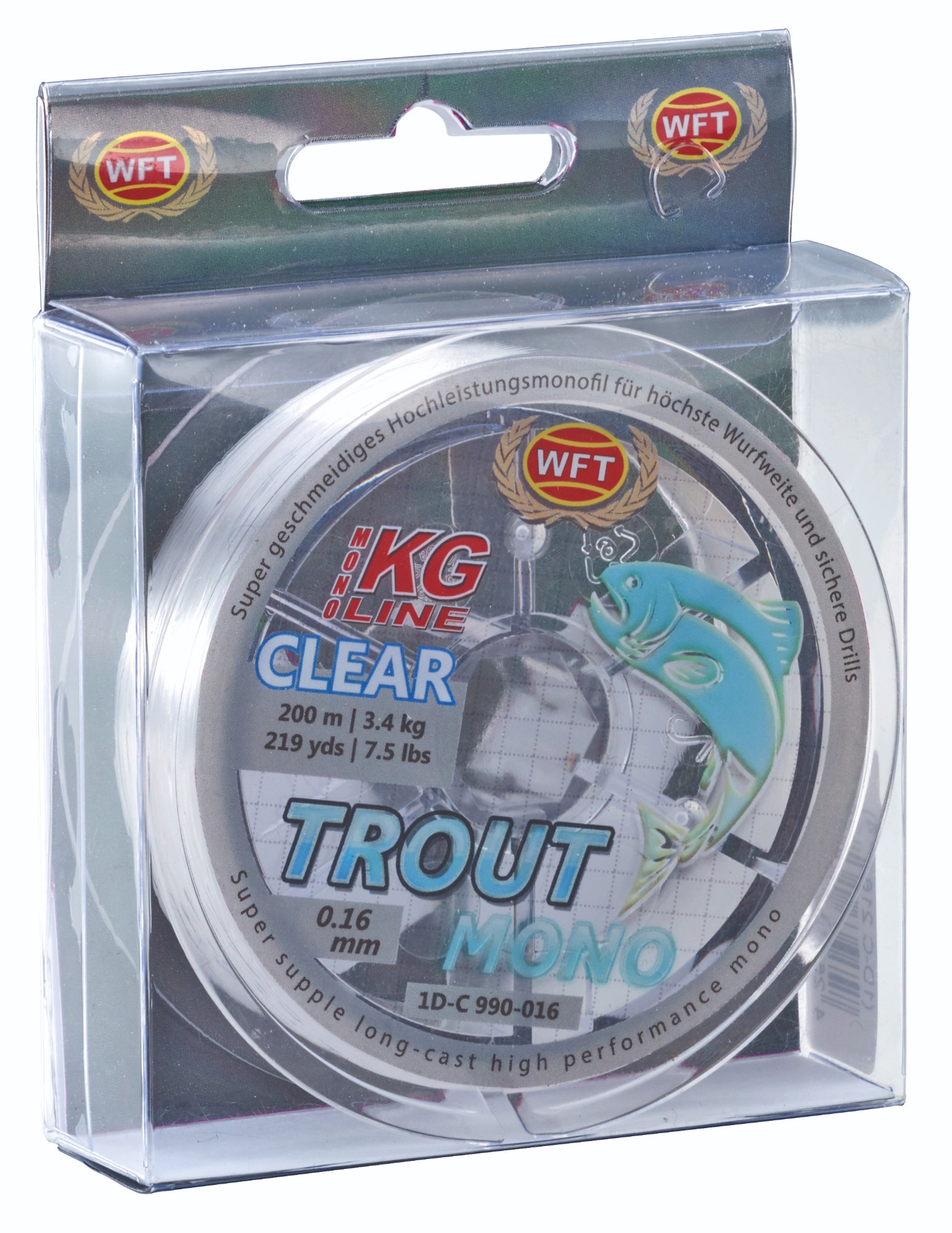 WFT Trout Mono clear Meterware