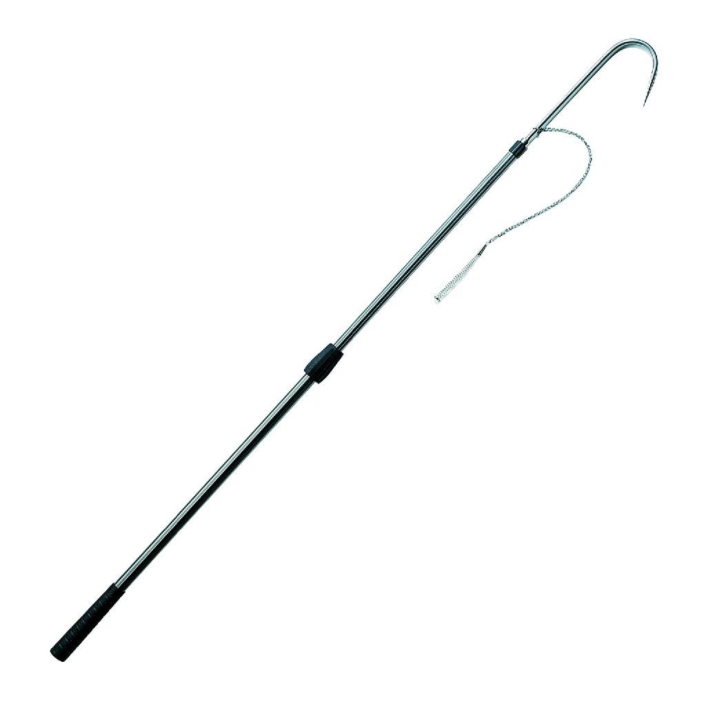 Jenzi Gaff Deluxe Teleskop 77-140 cm, 2-teilig, dunkel eloxiert