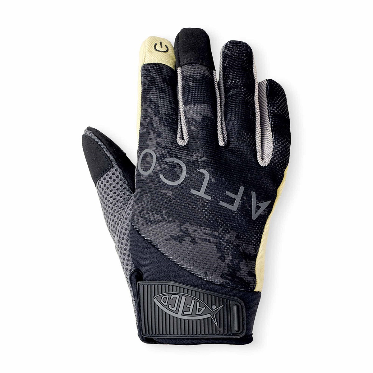 AFTCO Release Gloves Handschuhe Black Storm Camo