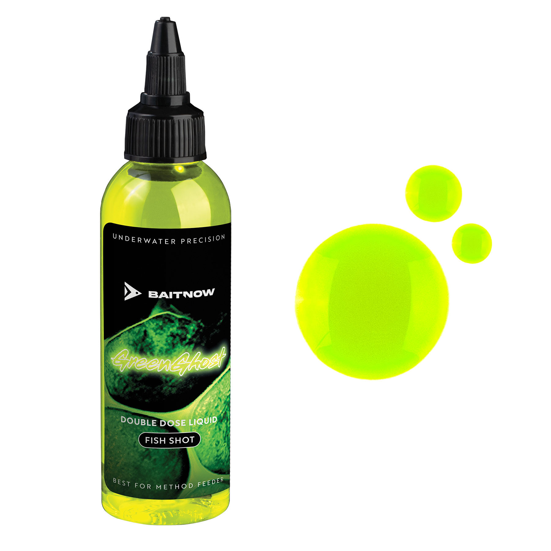 Mikado Method Feeder Liquid Double Dose Green Ghost 100 ml – flüssiger Fisch-Attraktor