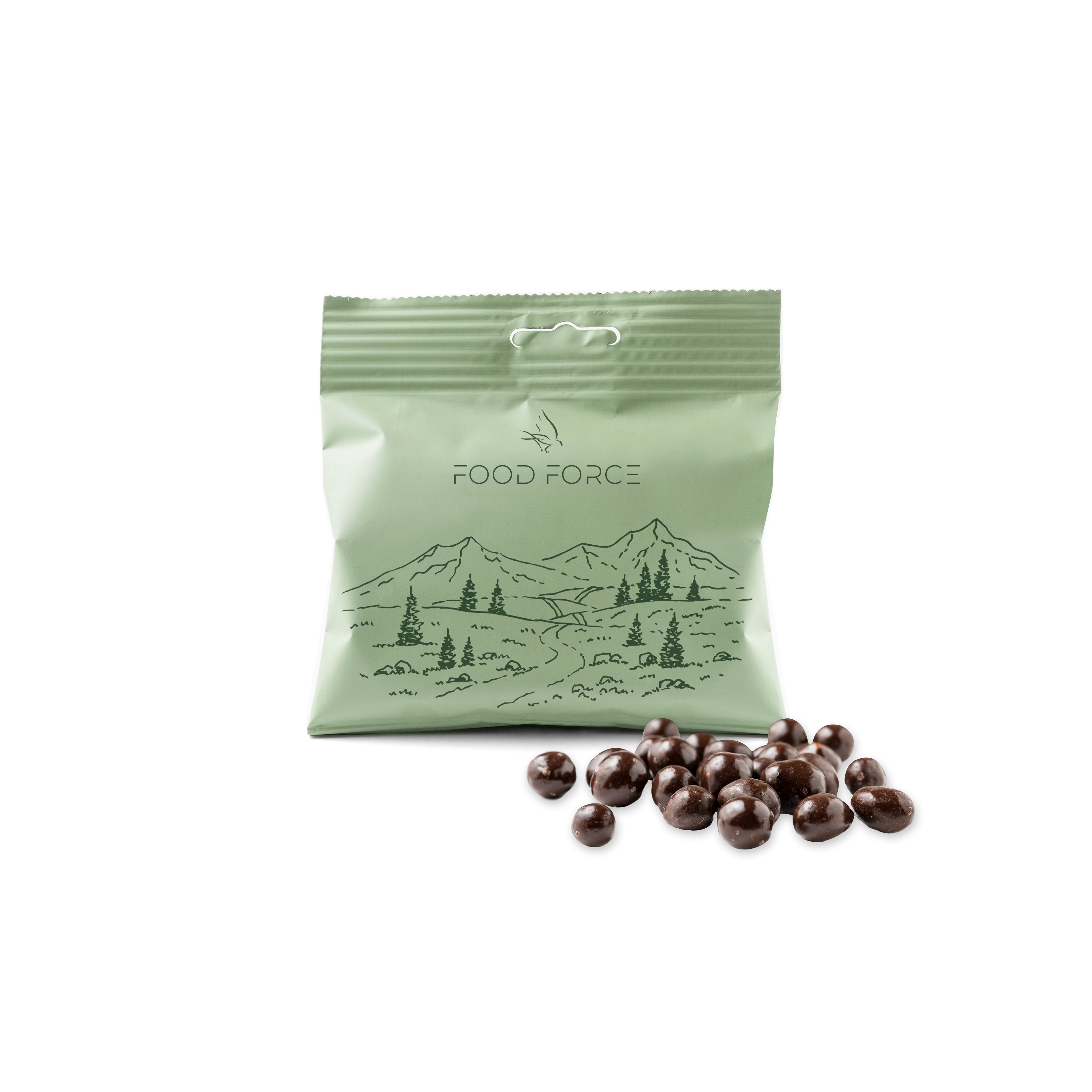 Food Force Heidelbeere in dunkler Schokolade 50 g