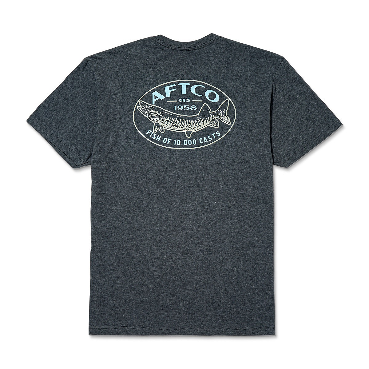 AFTCO Thrasher T-Shirt Charcoal Heather