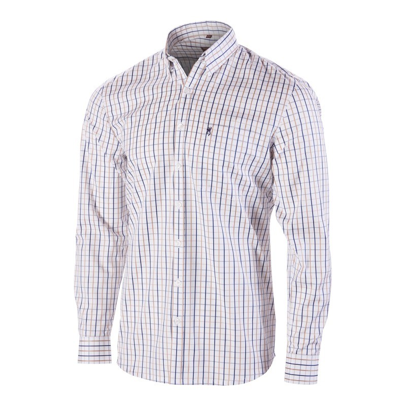 Browning Herren Hemd, JAMES, braun