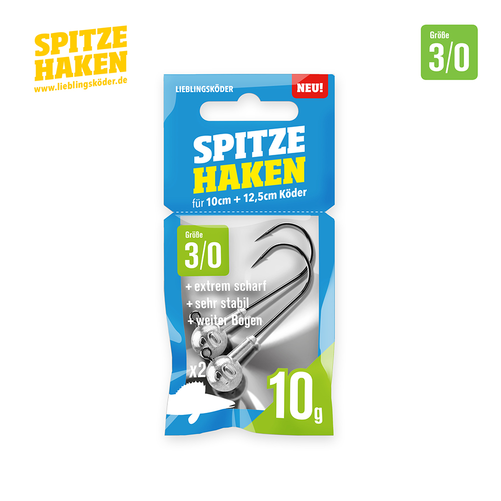 Lieblingsköder Der Spitze Haken 3/0 – Jighaken für Gummiköder