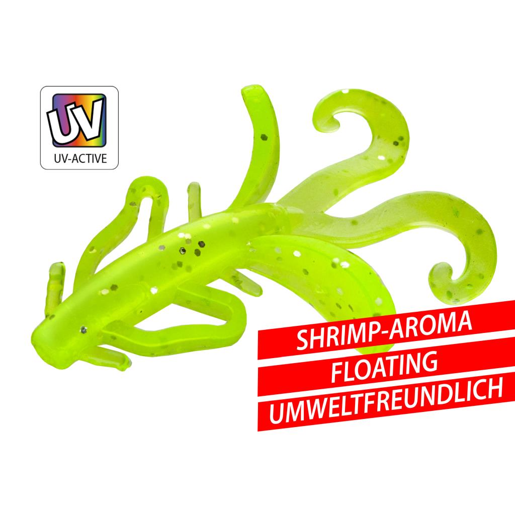 Jenzi T.G. Gummiköder mit Geruch Typ 1 – 4 cm – 10 Stück