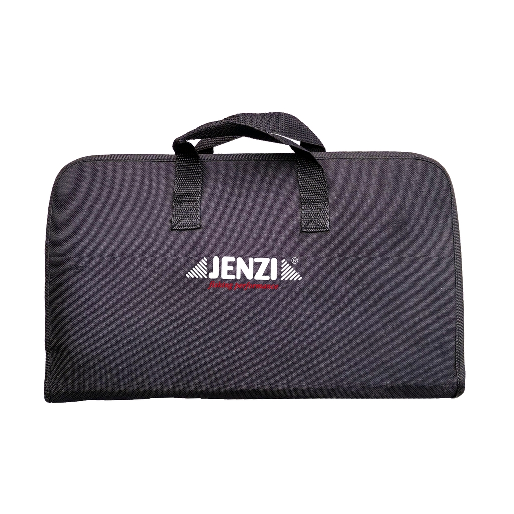 Jenzi Filetiermesser-Set 6-teilig mit Tasche, Schärfer und Brett