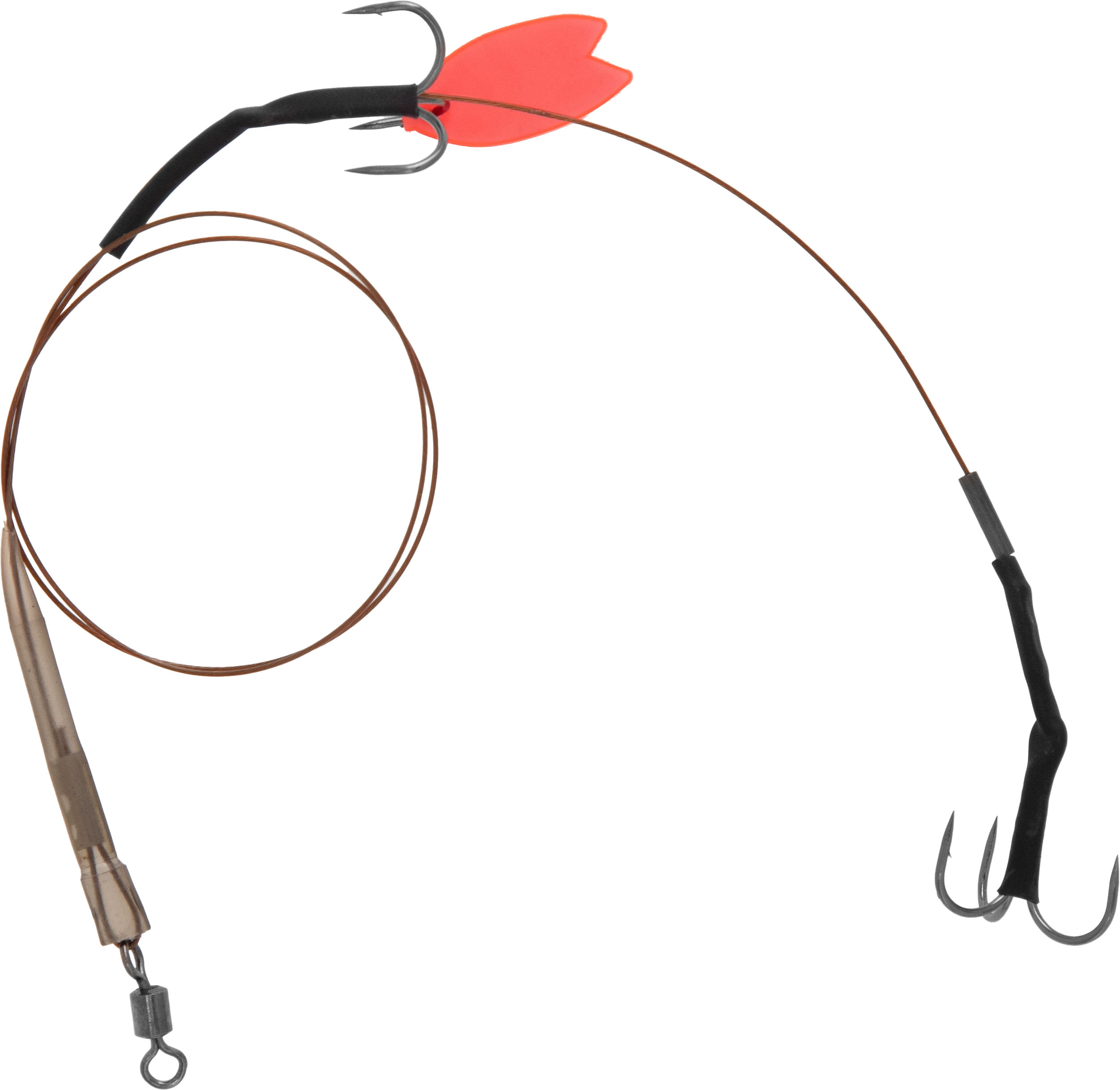 Mikado Predator Territory Deadbait-Vorfach mit Doppeldrilling