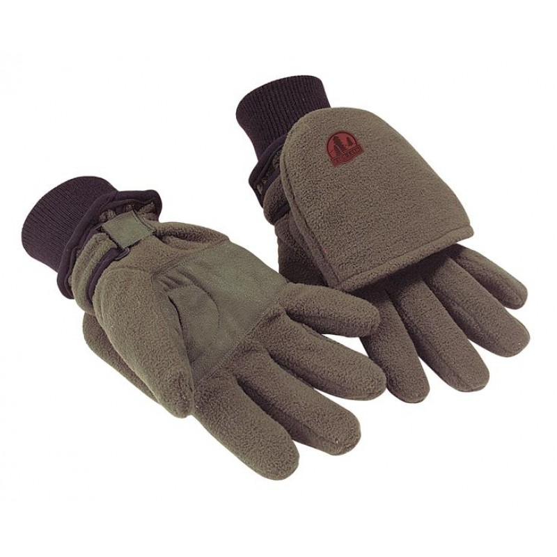 Farm-Land Thermofleece-Handschuhe Oliv – Fingerhandschuh und Fäustling mit FARM-TEX Membrane