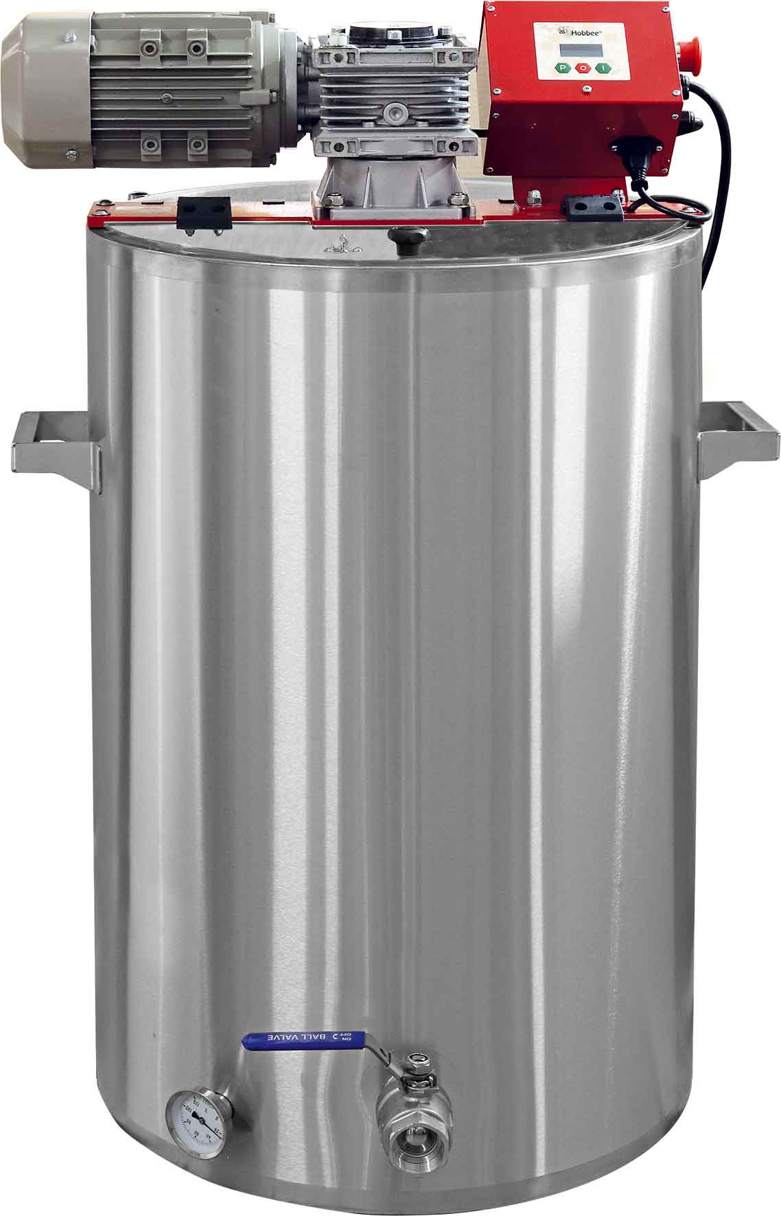 HOBBEE Rührgerät doppelwandig, 200 kg, mit Heizung