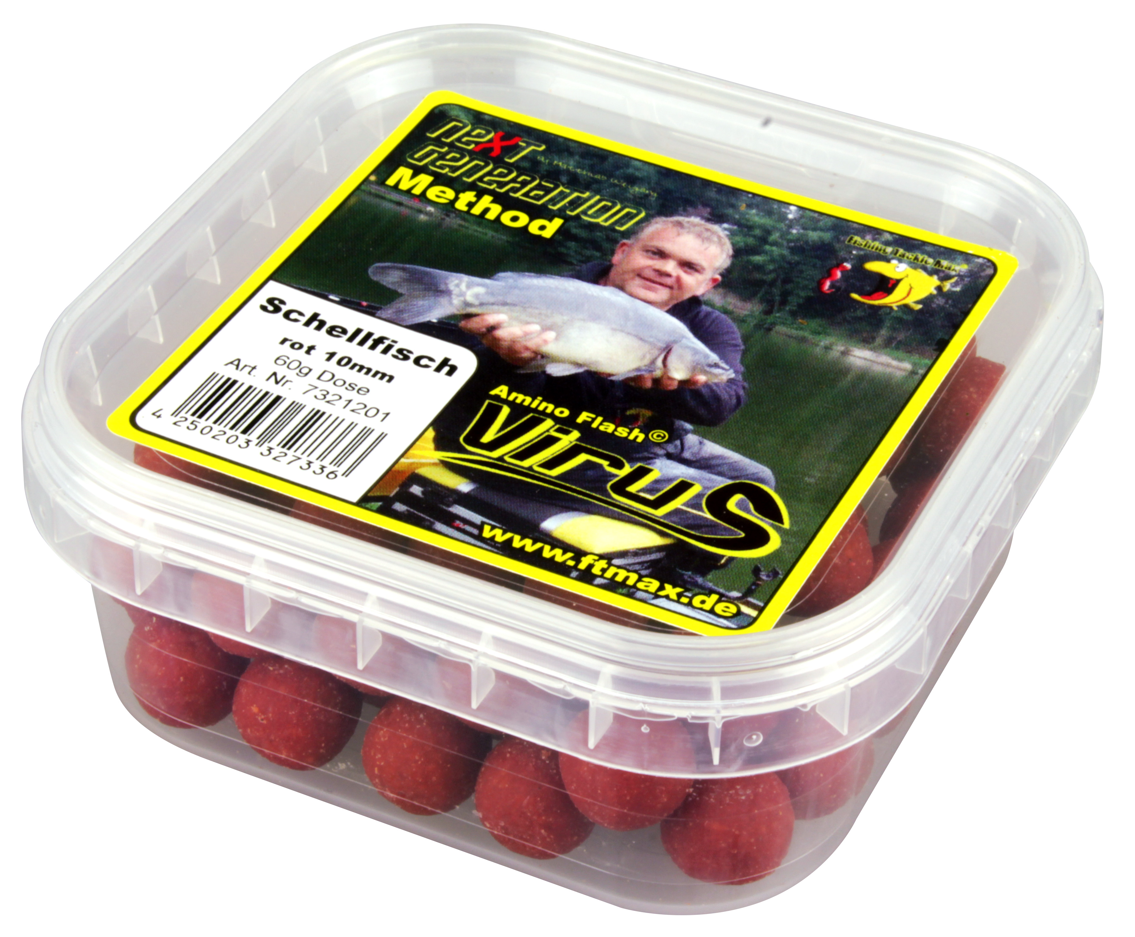 FTM Method Virus Boilie Schellfisch 10mm