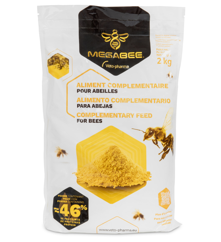 MegaBee Proteinpulver für Bienen 2 kg