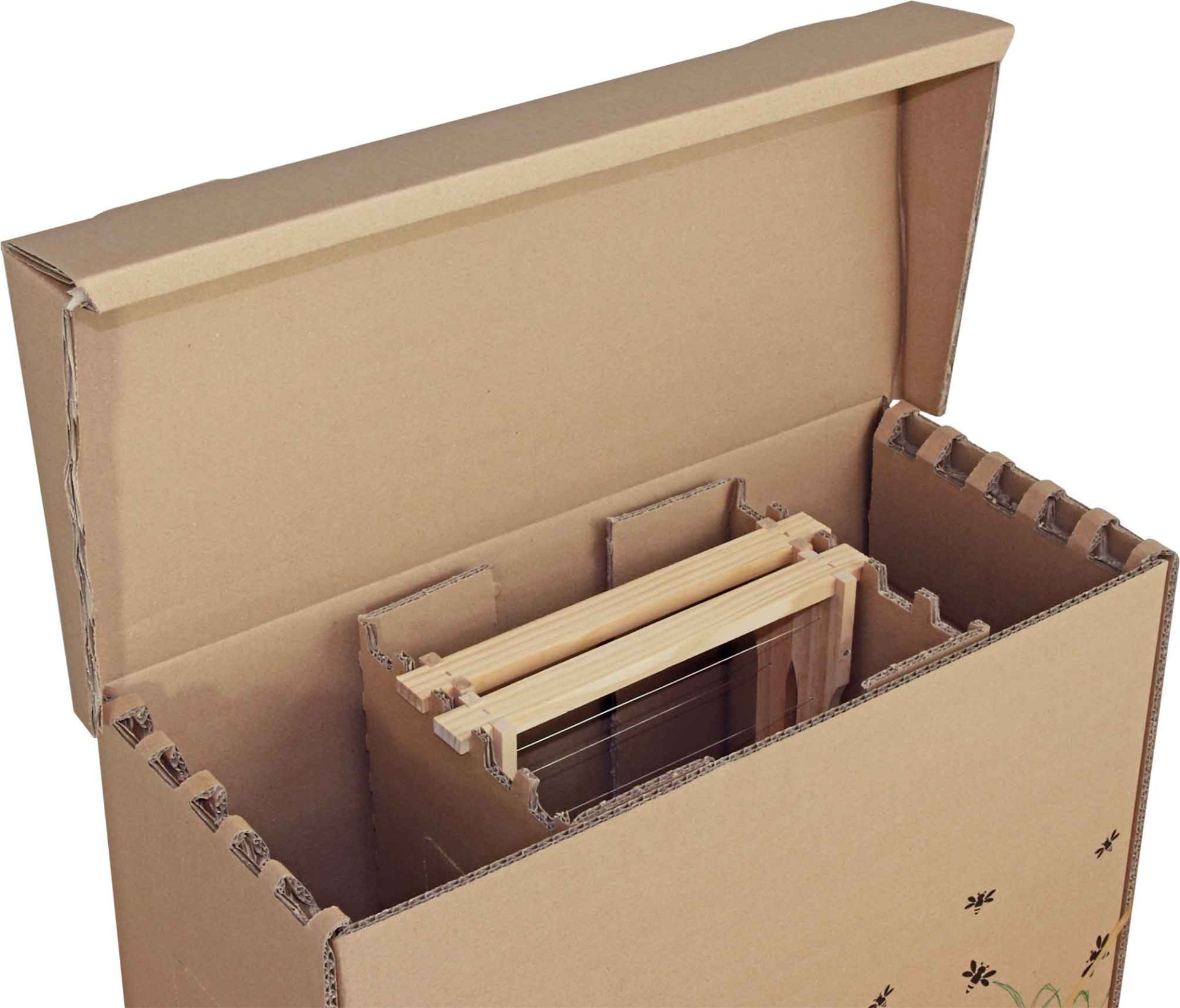 RuBee Bienen Ablegerkarton