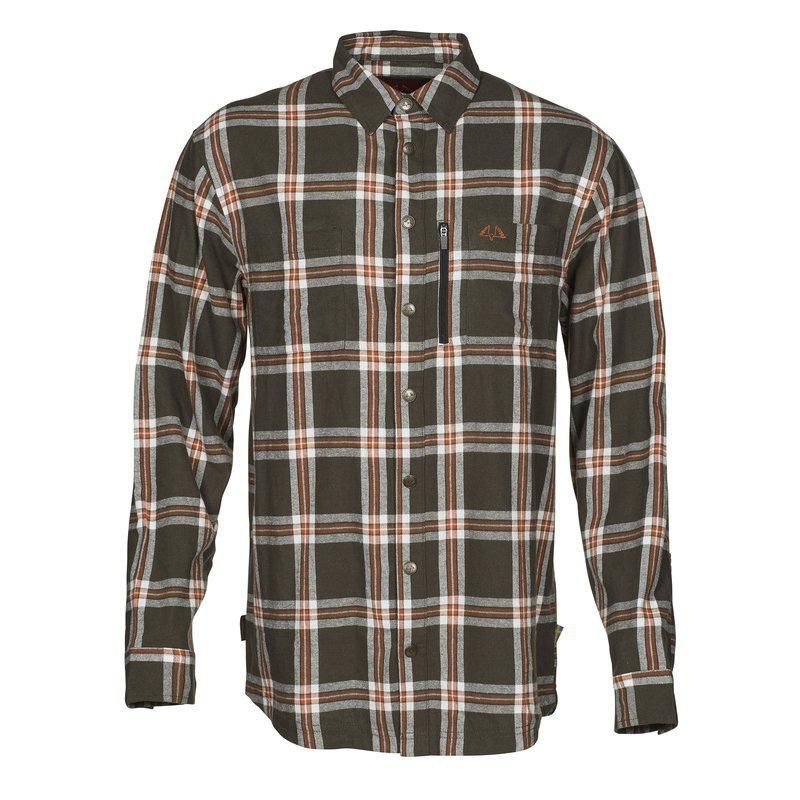 Swedteam Herren Baumwollhemd Green