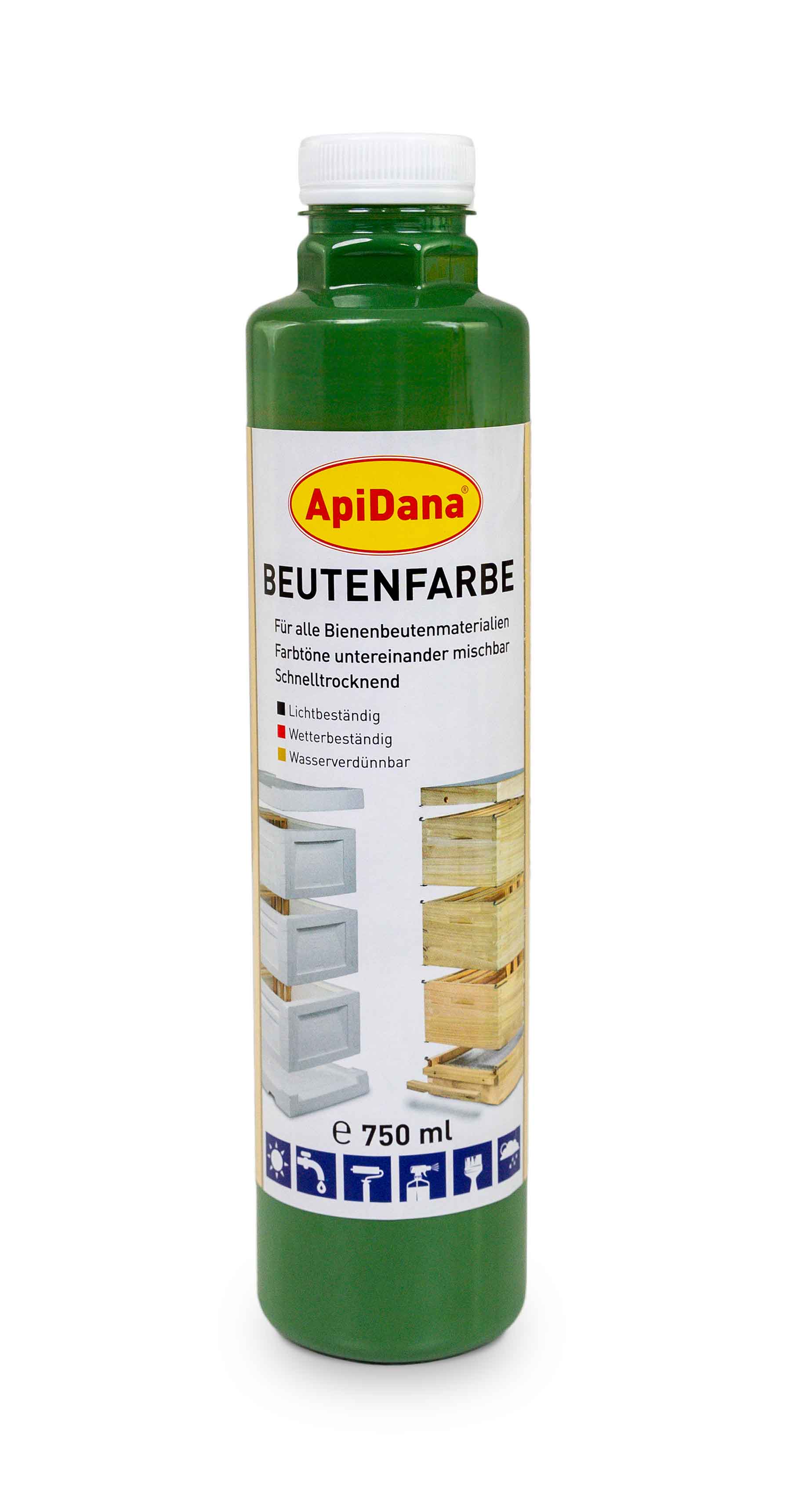 ApiDana® Beutenfarbe - für Holz + Styroporbeuten - 750 ml