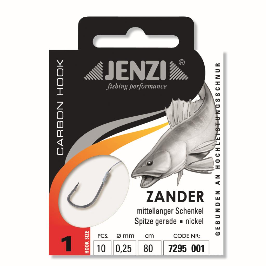 Jenzi Zanderhaken gebunden Premium