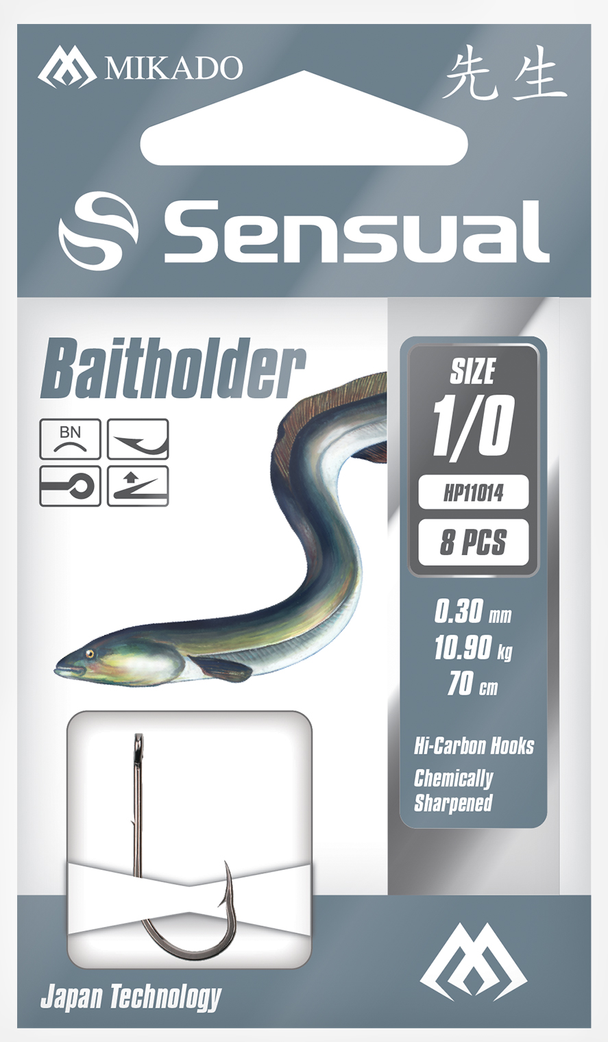 Mikado Sensual Baitholder gebundene Haken
