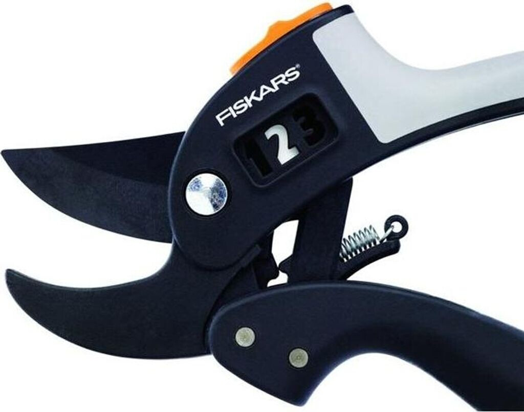 Fiskars P83 PowerStep Amboss-Gartenschere