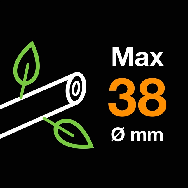 Fiskars L74 PowerGear II Bypass-Getriebeastschere