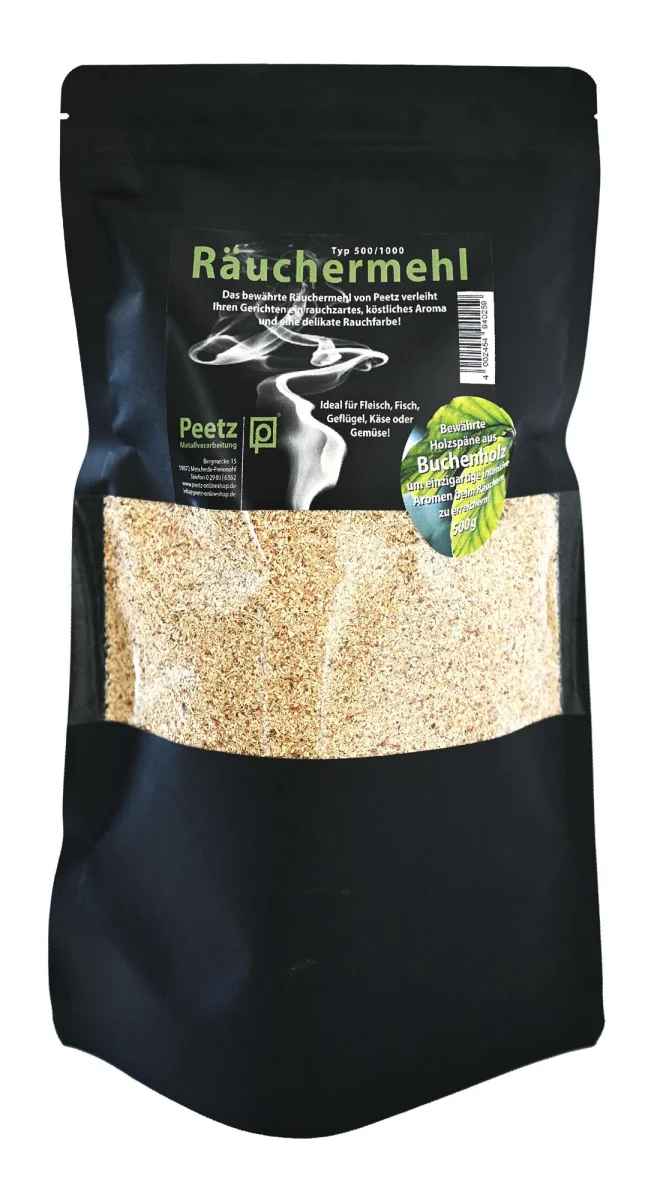 Peetz Räuchermehl reiste Buche 500g