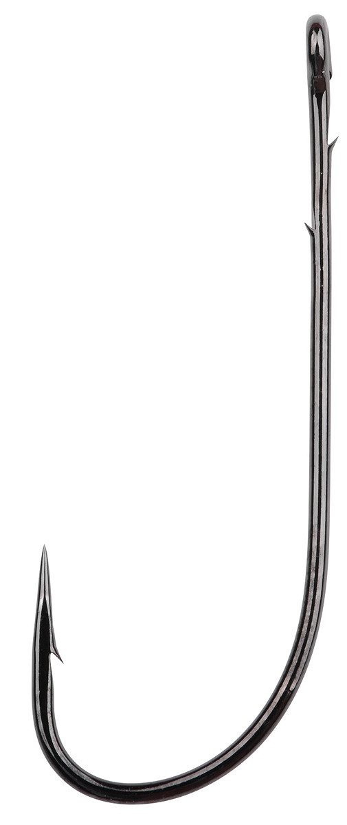 Gamakatsu Worm 36 Offsethaken NS-Black – 6 Stück