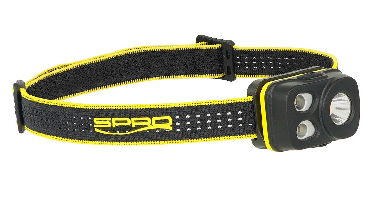 SPRO Headlamp USB White/Red 100L Stirnlampe