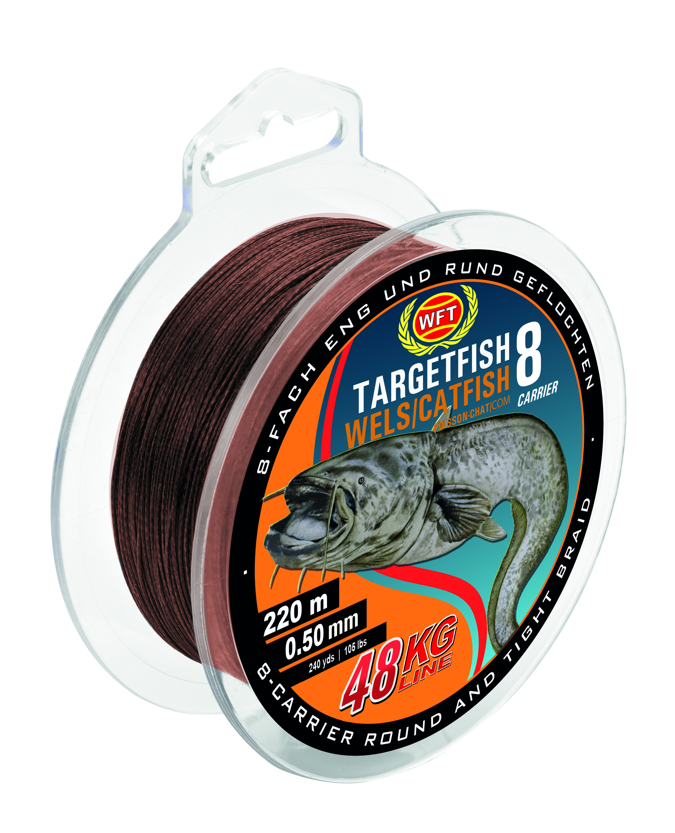 WFT Targetfish 8 Wels brown
