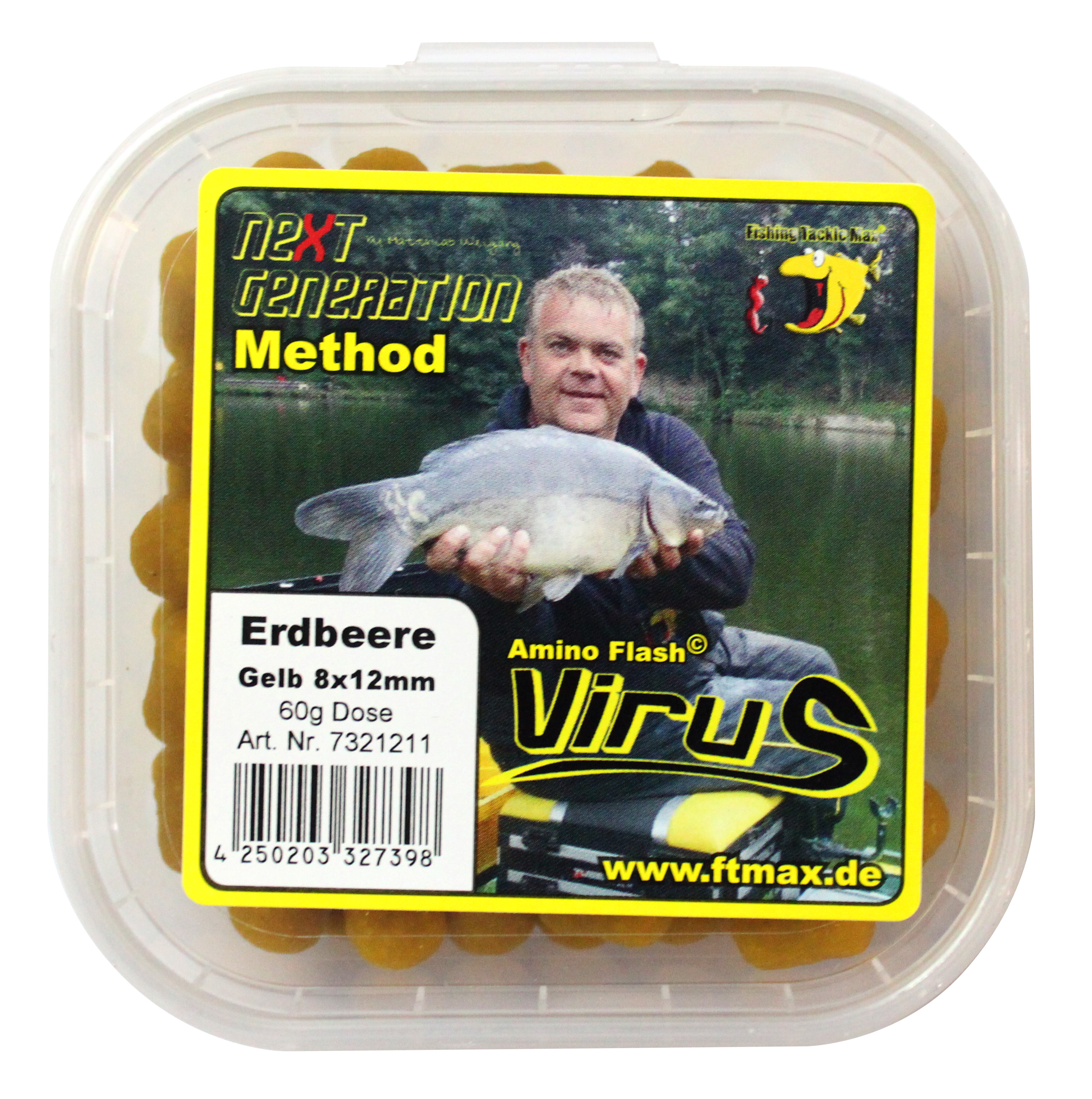 FTM Next Generation Method Virus Bandboilie Erdbeer 8x12mm