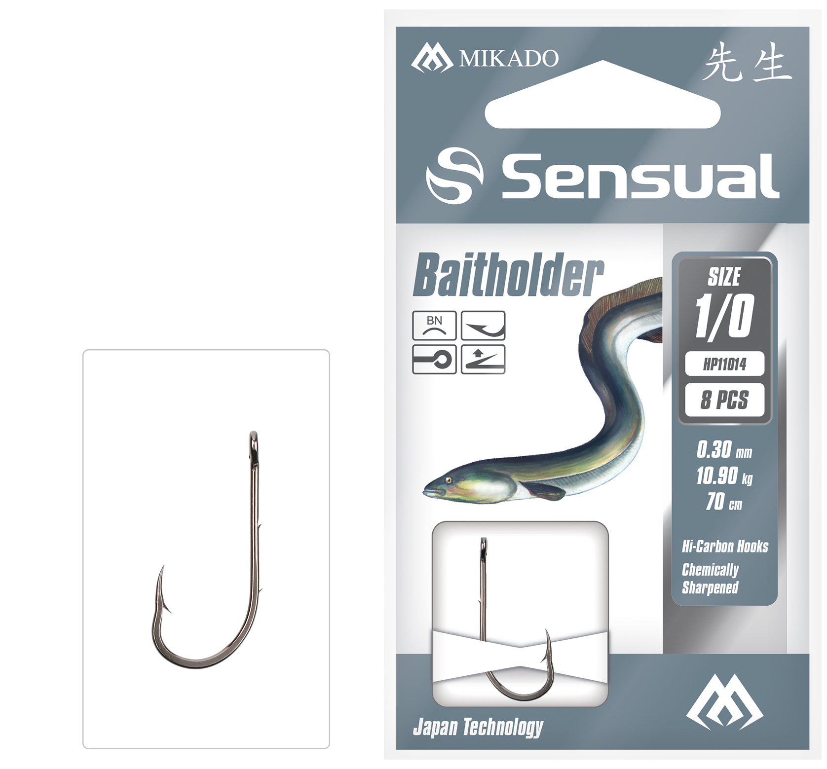 Mikado Sensual Baitholder gebundene Haken